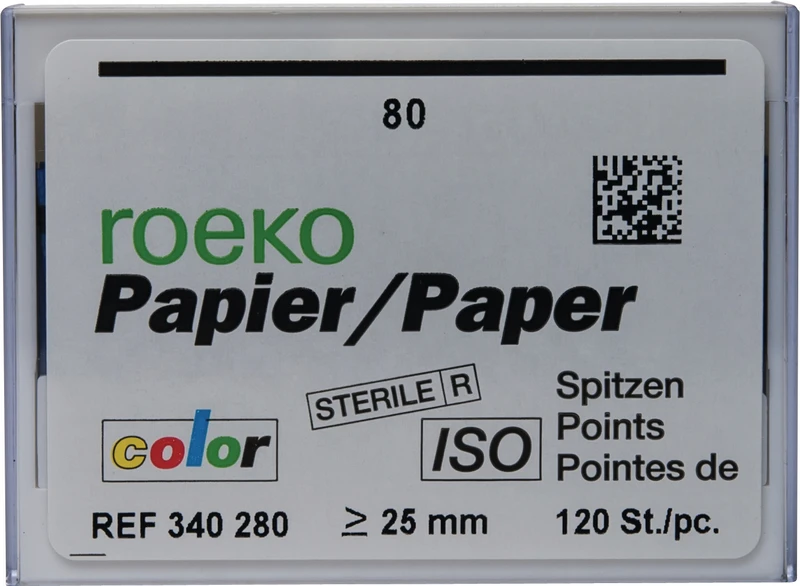 roeko Papier Spitzen Color  Packung  120 Stück ISO 080