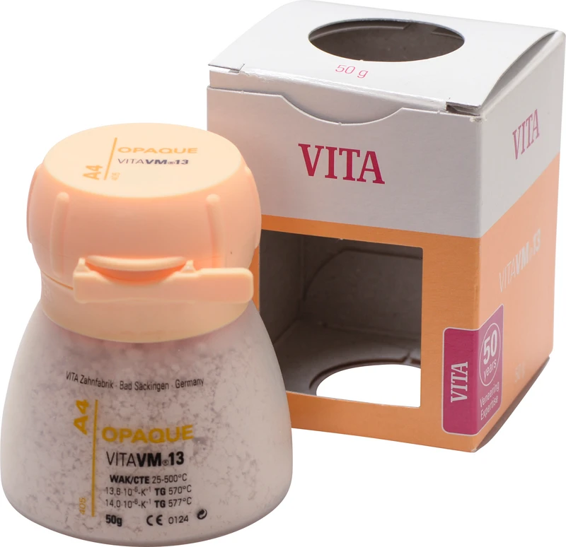 VITA VM® 13 classical A1-D4®  Dose  50 g Pulver opaque A4