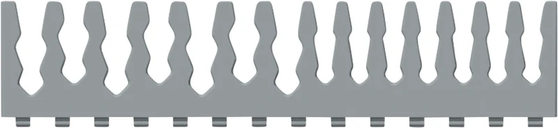 Silikonsteg für MELAstore® Tray   Packung  2 Stück für Tray 200, grau