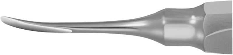 Wurzelheber  Stück  DL374R, 150 mm, 4 mm, gebogen