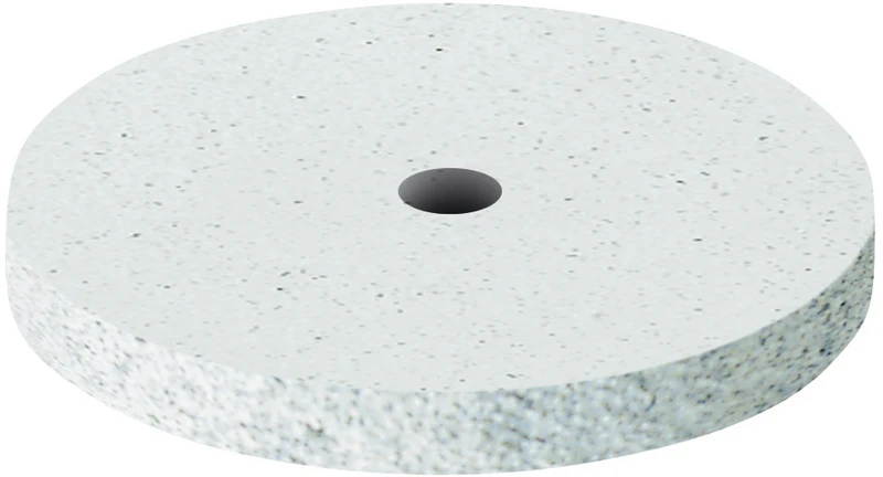 EVE UNIVERSAL  Packung  100 Stück unmontiert, weiß grob, Figur Rad, 17 x 2,5 mm