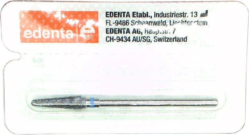 Volcano Fräser Schliff 10  Stück  Kreuzverzahnung, blau standard, HP, Figur 194, 14 mm, ISO 040