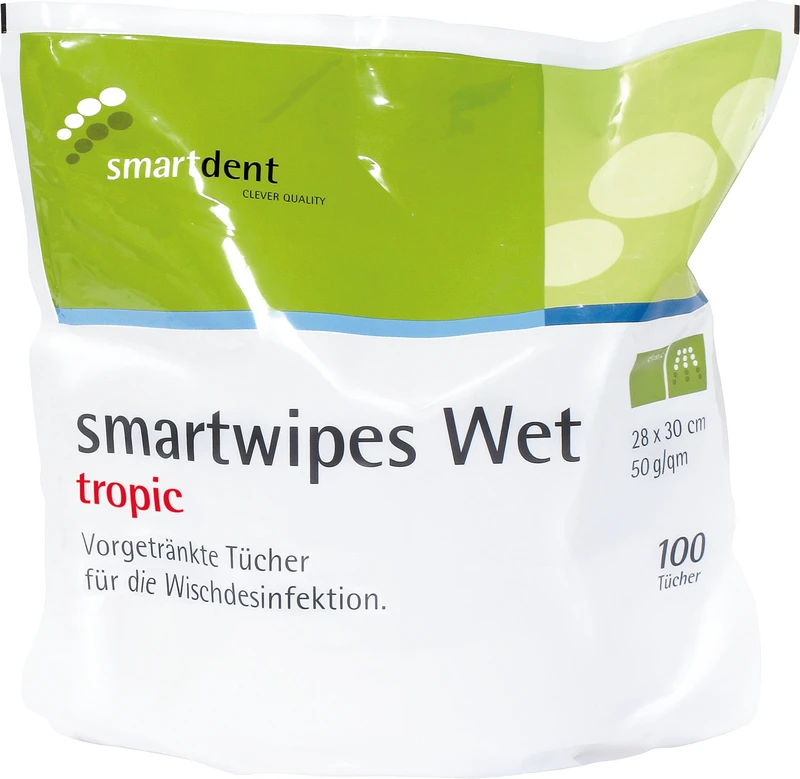 smartwipes Wet  Beutel  100 Stück tropic, 28 x 30 cm