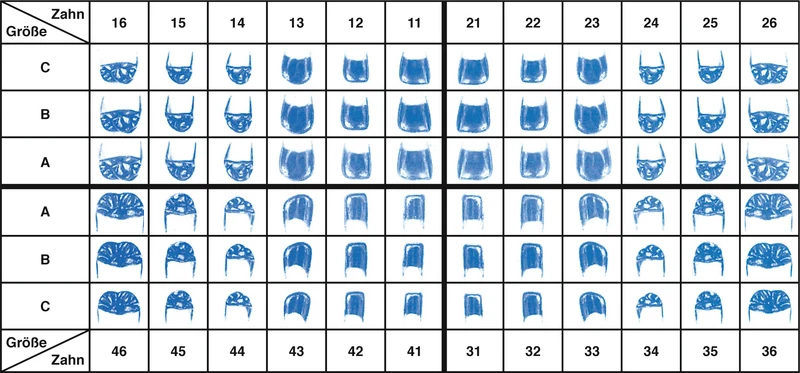 Verblendungsschalen VKS  Nachfüllpackung  25 Stück 37 B