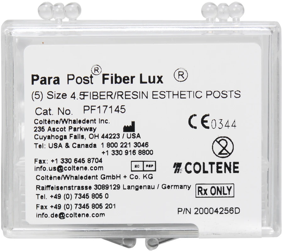 ParaPost® FIBER LUX  Nachfüllpackung  5 Stück Gr. 4,5