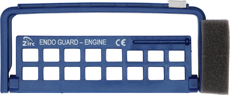 Steri-Endo Guard Engine  Stück  für 11 Maschinen- und 5 Handinstrumente, dunkelblau, 14,1 x 1,3 x 5,1 cm