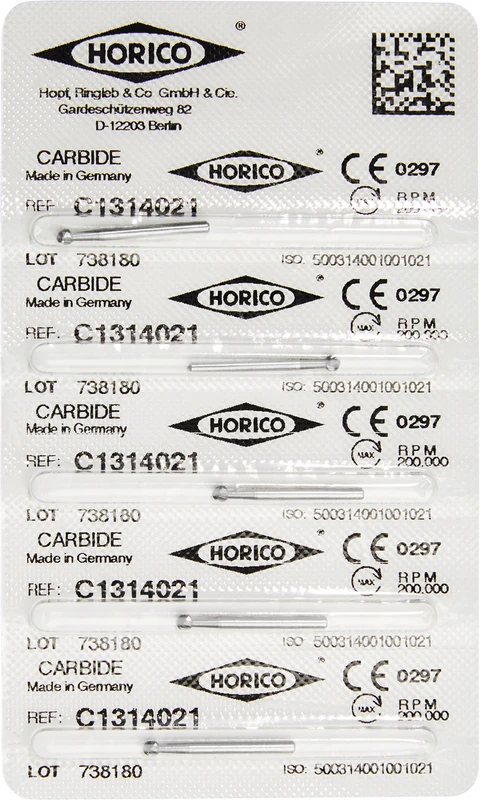 HM-Bohrer C1  Packung  5 Stück FG, Figur 001, ISO 021