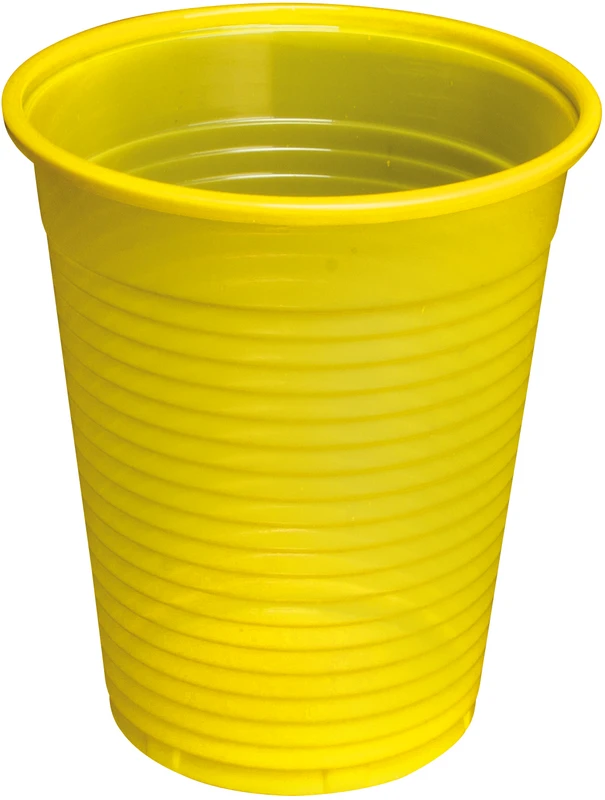 Monoart® Mundspülbecher  Karton  3.000 Stück gelb, 180 ml