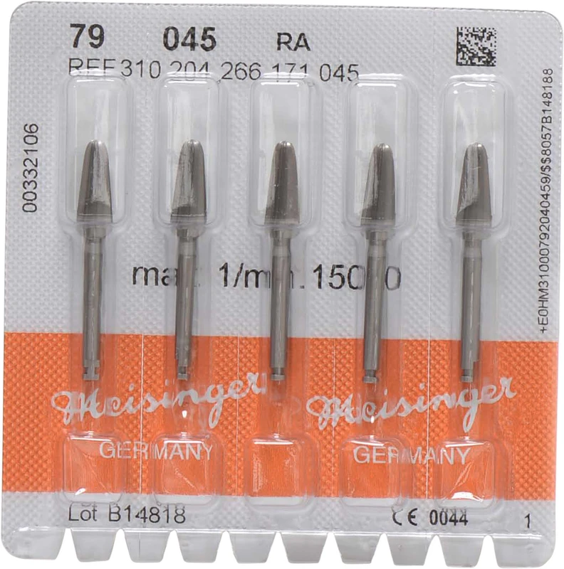 Stahlfräser 79  Packung  5 Fräser ISO 045, RA