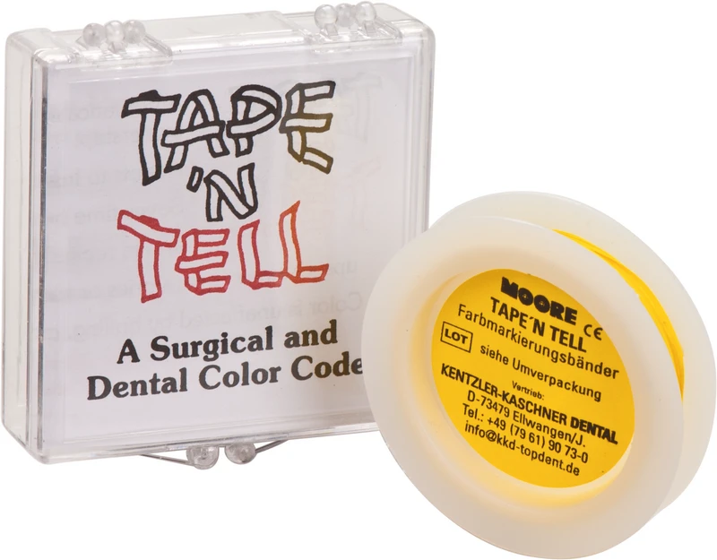 MOORE Tapen Tell  Rolle  320 cm gelb