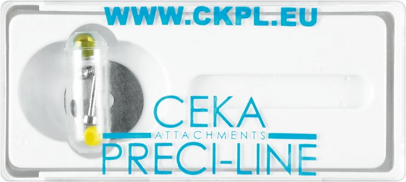 PRECI-CLIX Gehäuse  Set RTI  1 Matrizengehäuse, 1 Titanstift, 1 Titanpatrize ausschraubbar