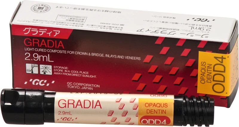 GC GRADIA®  Spritze  2,9 ml Paste opak-dentin ODD 4