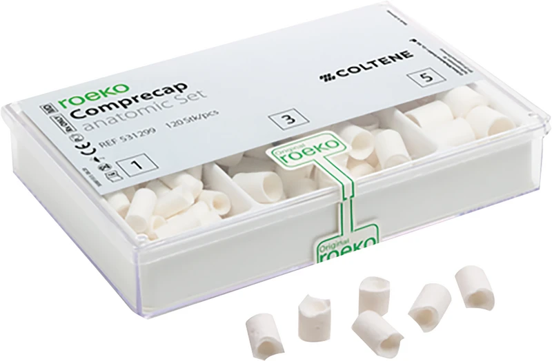 ROEKO Comprecap anatomic  Set  120 Stück sortiert