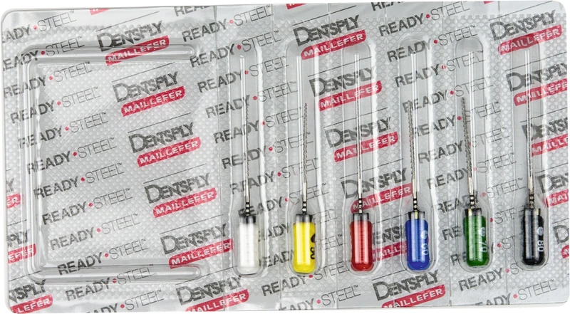 READYSTEEL Senseus Hedstroem Files  Sortiment  6 Stück 25 mm ISO 045-080