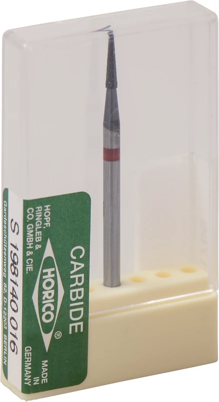 HM-Fräser 198  Stück  schwarz beschichtet, Kreuzverzahnung, rot fein, HP, Figur S198, 8 mm, ISO 016