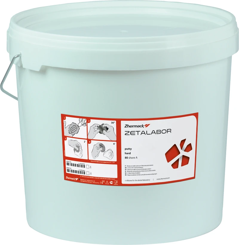 Zetalabor   Packung  25 kg Silikon grau