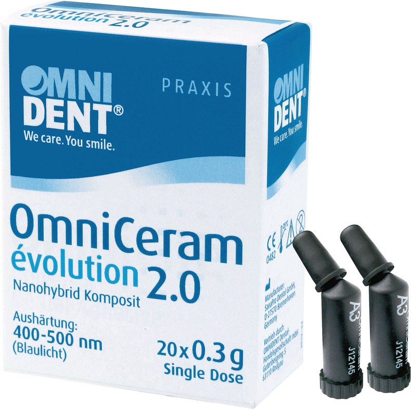 OmniCeram évolution 2.0  Packung  20 x 0,3 g Single Dose A3