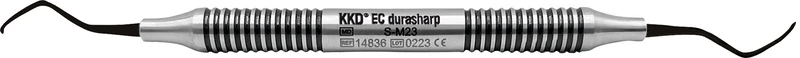 KKD® Easy Clean durasharp Scaler  Stück  SM23, für Front- und Seitenzähne mit Metallgriff