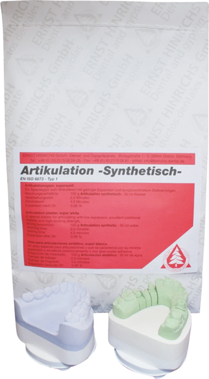 Artikulationsgips - synthetisch  Sack  25 kg