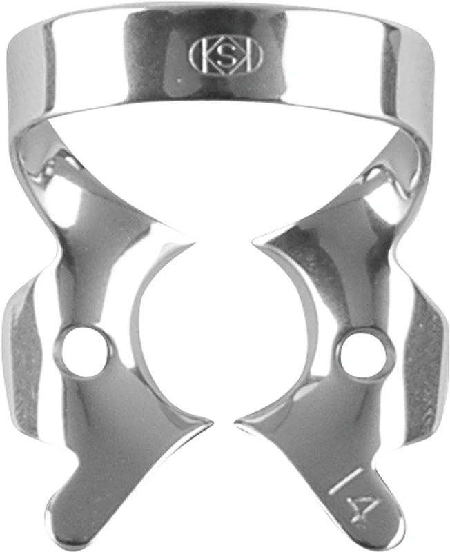 Fit-Kofferdam® Molarenklammern mit Flügeln tiefgreifend  Stück  Nr. 14