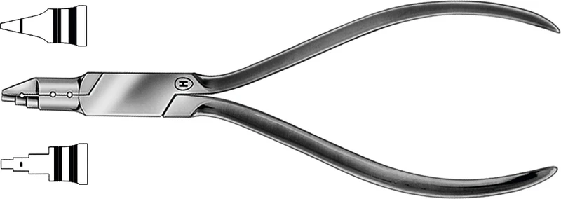 Schlaufenbiegezange nach Young  Stück  HSL 372-13, 135 mm