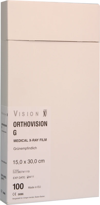 VISION X ORTHOVISION G  Packung  100 Stück 15 x 30 cm