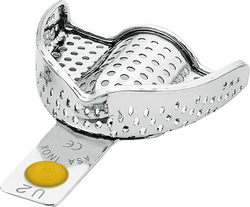 PERMA-LOCK Abformlöffel  Stück  OK XS, perforiert, gelb, 2804-U2