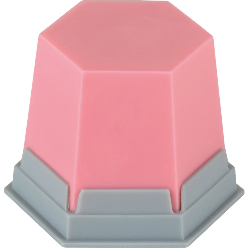 GEO Ausblockwachs  Zylinder  75 g rosa-opak