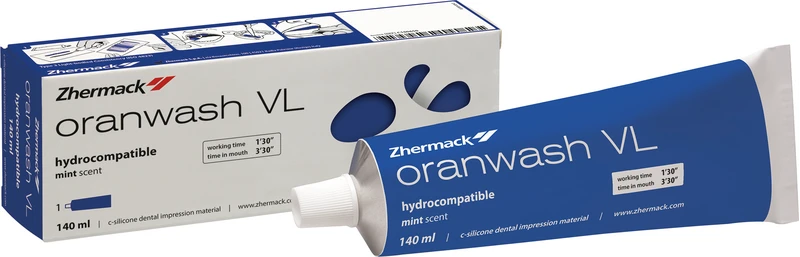 Oranwash VL   Tube  140 ml blau, Orangengeschmack