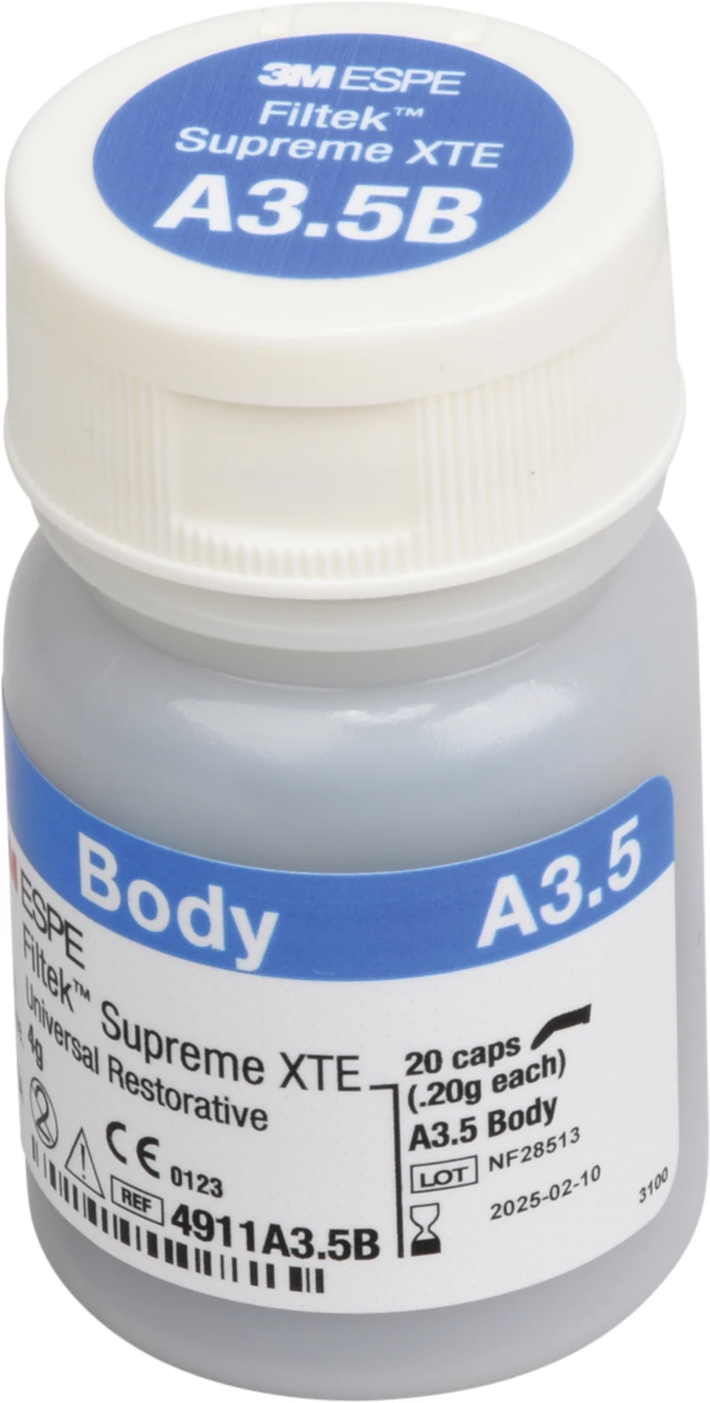 Filtek Supreme XTE Universal  Packung  20 x 0,2 g Kapsel body A3,5