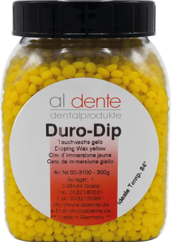 Duro-Dip Tauchwachs  Packung  300 g gelb