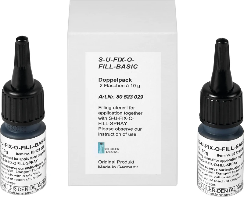S-U-FIX-O-FILL  Packung  2 x 10 g Basismaterial, 1 Füller