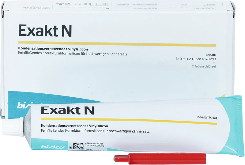 Exakt N  Packung  2 x 170 ml Tube light, blau