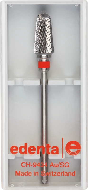 HM-Fräser Schliff 20  Stück  Kreuzverzahnung, rot fein, HP, Figur 263, 12 mm, ISO 060