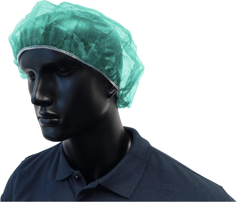 Baretthauben  Beutel  1.000 Stück grün, Ø 52 cm