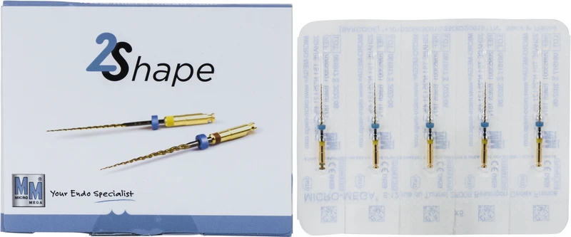 2Shape  Packung  5 Stück L 21 mm, Taper.04, ISO 025, steril