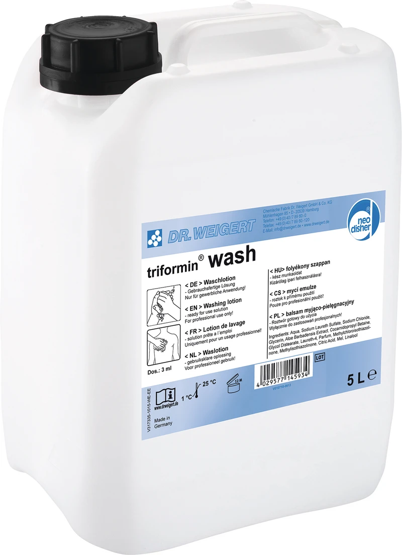 triformin® wash  Kanister  5 Liter