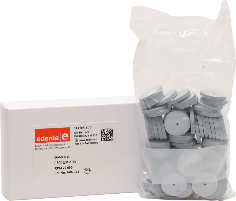 Exa Intrapol  Packung  100 Stück unmontiert, weiß, Figur Scheibe