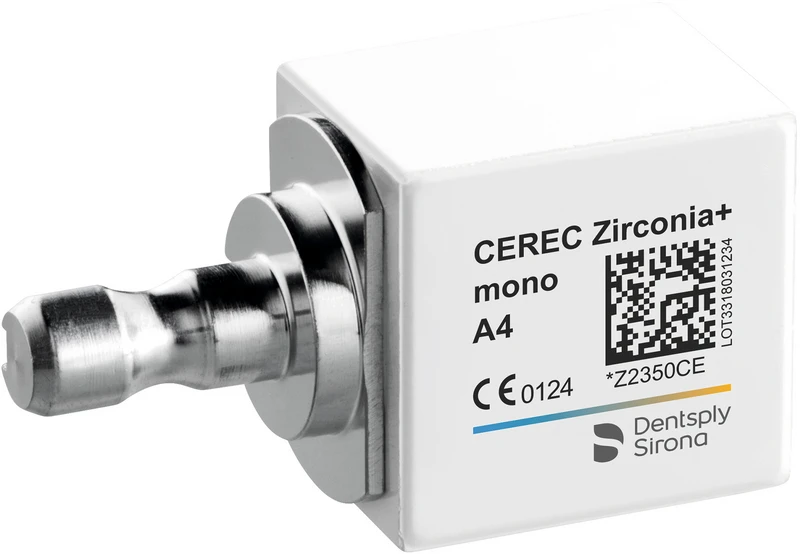 CEREC Zirconia+  Packung  3 Stück mono A4