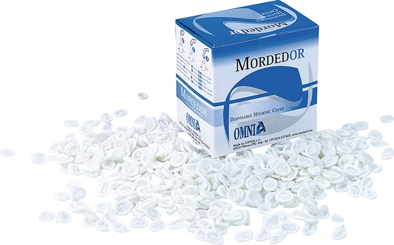 Überzug Beißblock   Packung  500 Stück transparent