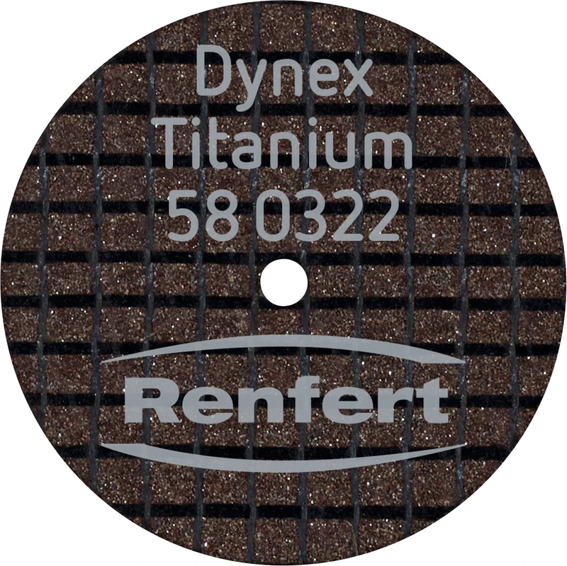 Dynex Titanium  Packung  20 Stück stabil, elastisch, glasfaserverstärkt, Ø 22 mm 0,3 mm
