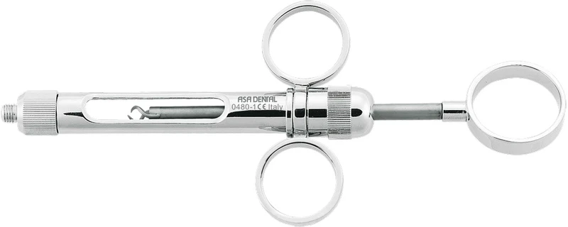 Zylinderampullenspritzen  Stück  0480-1