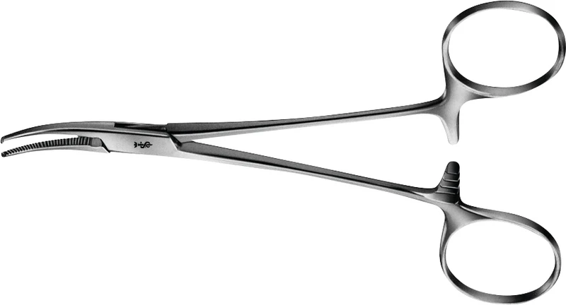 Arterienklemme nach Baby-Crile  Stück  BH151R, 140 mm, gebogen