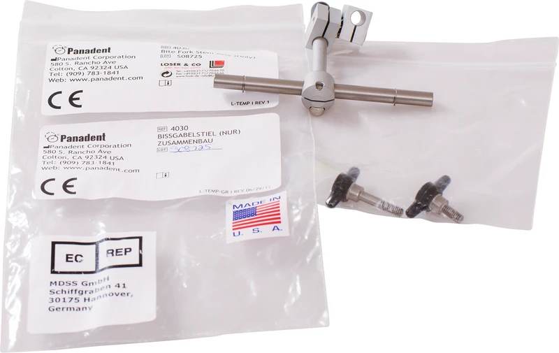 Panamount Gesichtsbogen PAN Montagegestänge  Stück  für Bissgabel