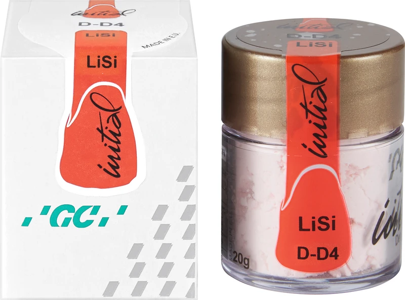 GC Initial LiSi  Dose  20 g Pulver dentin D4