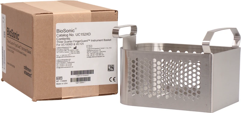 BioSonic® Instrumentenkorb  Stück  3\4 FingerGuard