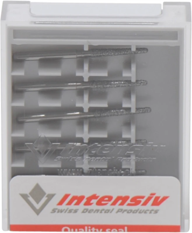 Diamanten 850  Packung  6 Stück Standard FG, Figur 199 Konus rund, lang, 10 mm, ISO 016