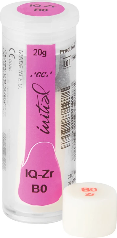 GC Initial IQ P-O-Zr  Packung  4 x 5 g One Body Concept, effect ingot bleach BO-ZR