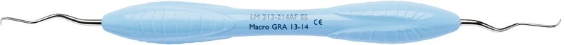 LM Macro Gracey   Stück  Figur 13\14, distal, für Posterior, hellblau, LM-ErgoSense® Griff