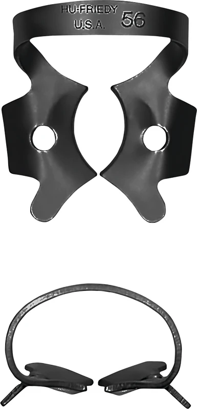 Kofferdam-Klammer Black Line  Stück  Figur 56S, für Molar
